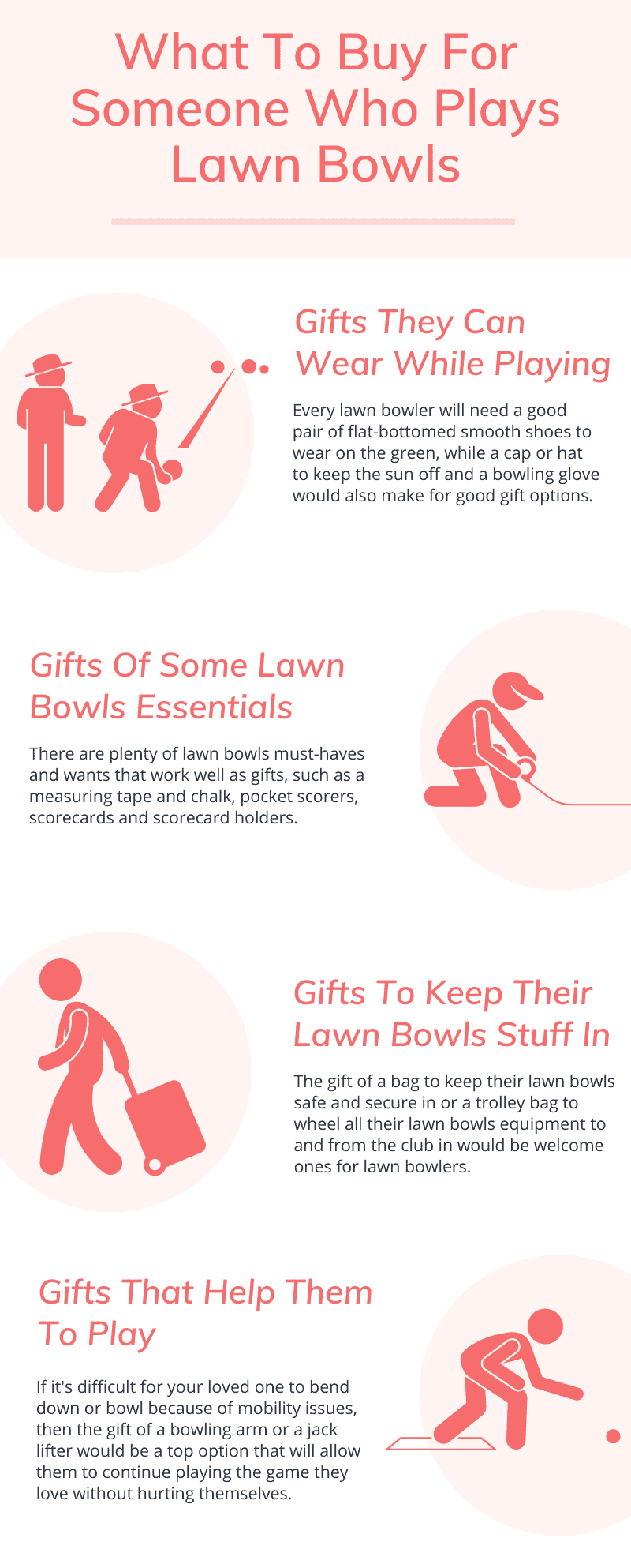 What to buy for someone who plays lawn bowls